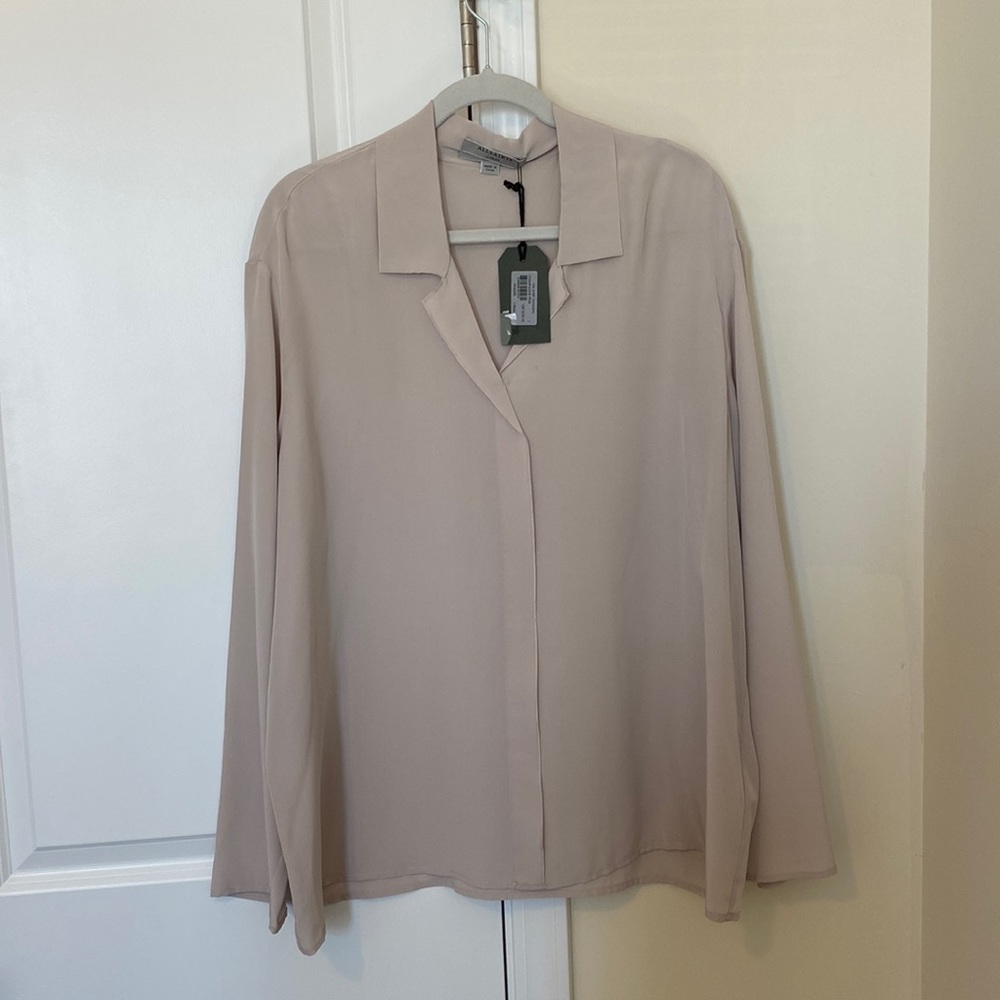 Allsaints silk shirt